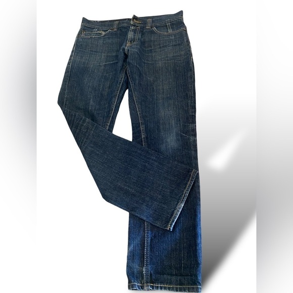 LEVIS 511 Straight Blue Jeans Black Label Jeans Back Zipper Pockets Red Tag - Picture 11 of 13